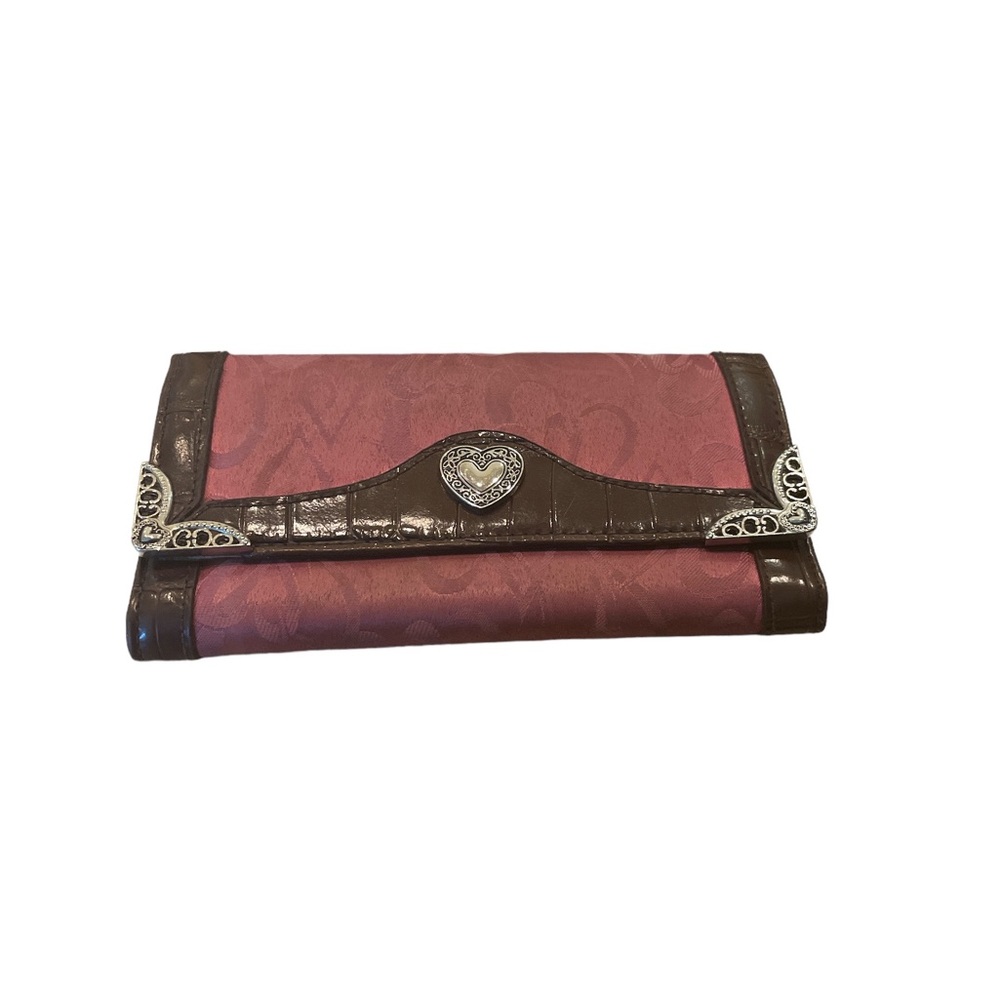 Brighton Heart & Scroll Trim Wallet – Rare Vintage Style